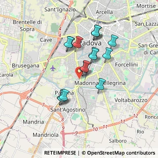 Mappa Via Salerno, 35142 Padova PD, Italia (1.53)
