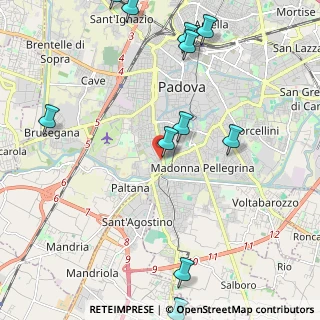 Mappa Via Goito, 35142 Padova PD, Italia (2.78364)