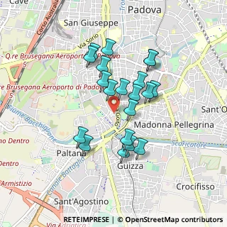 Mappa Via Goito, 35142 Padova PD, Italia (0.7395)
