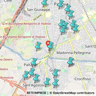 Mappa Via Goito, 35142 Padova PD, Italia (1.338)