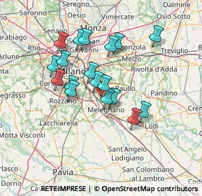 Mappa Via Fratelli Ruffini, 20098 San Giuliano Milanese MI, Italia (11.68056)