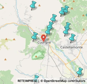 Mappa Corso Roma, 10082 Cuorgnè TO, Italia (4.96385)