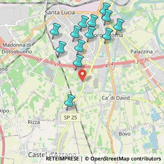 Mappa Via Selenia, 37135 Verona VR, Italia (2.28077)