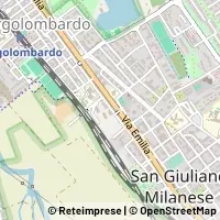 Map San Giuliano Milanese