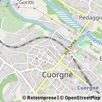 Map Cuorgnè
