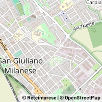 नक्शा San Giuliano Milanese