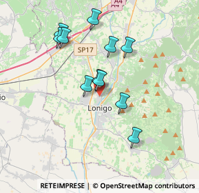 Mappa Via E. Mazzadi, 36045 Lonigo VI, Italia (3.23727)