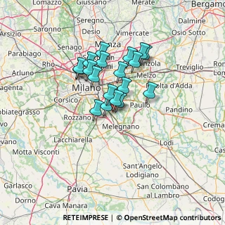 Mappa Via Gorizia, 20098 San Giuliano Milanese MI, Italia (10.08789)