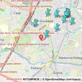 Mappa Via Avellino, 35142 Padova PD, Italia (1.41)
