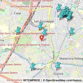 Mappa Via Avellino, 35142 Padova PD, Italia (1.5475)