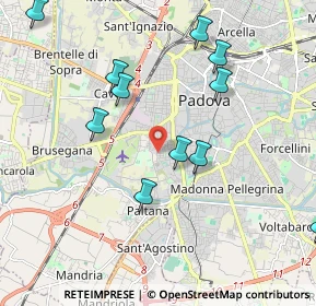 Mappa Via Avellino, 35142 Padova PD, Italia (2.17091)