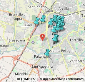 Mappa Via Avellino, 35142 Padova PD, Italia (1.57722)