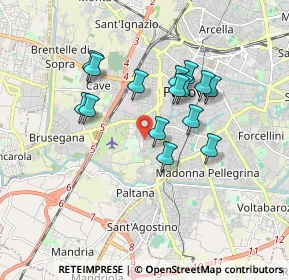 Mappa Via Avellino, 35142 Padova PD, Italia (1.48533)