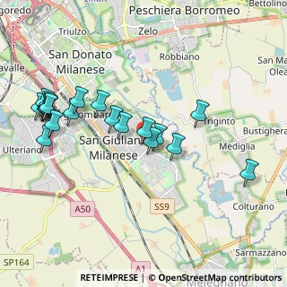 Mappa Via Carlo Alberto dalla Chiesa, 20098 San Giuliano Milanese MI, Italia (2.127)