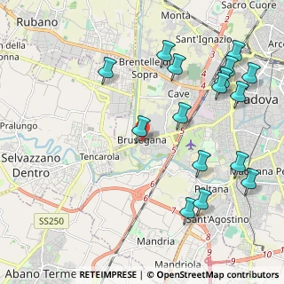 Mappa Via Tito Poggi, 35143 Padova PD, Italia (2.51313)