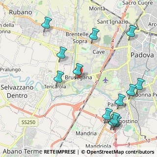 Mappa Via Tito Poggi, 35143 Padova PD, Italia (2.56692)