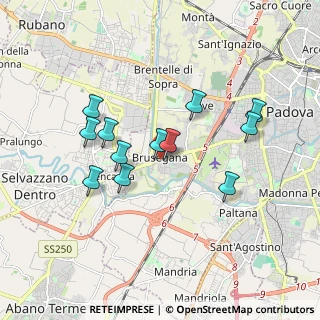 Mappa Via Tito Poggi, 35125 Padova PD, Italia (1.59333)