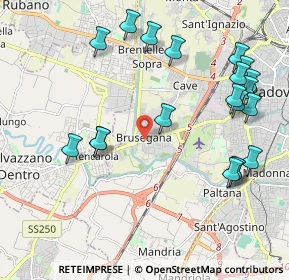 Mappa Via Tito Poggi, 35125 Padova PD, Italia (2.381)