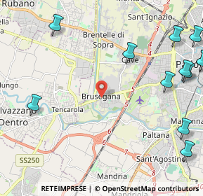 Mappa Presso CARWASH, 35143 Padova PD, Italia (3.21417)