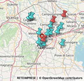 Mappa Presso CARWASH, 35143 Padova PD, Italia (10.60438)