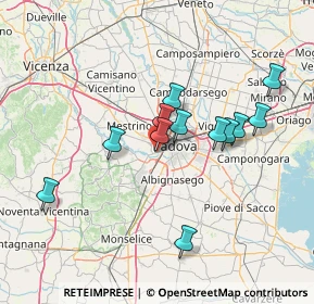 Mappa Presso CARWASH, 35143 Padova PD, Italia (12.7875)