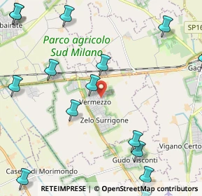 Mappa Via Liguria, 20080 Vermezzo MI, Italia (3.3455)