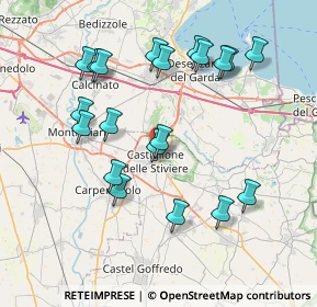 Mappa Via Palazzina, 46043 Castiglione delle Stiviere MN, Italia (7.8105)