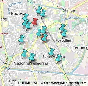 Mappa Piazza Francesco Severi, 35126 Padova PD, Italia (0.8585)