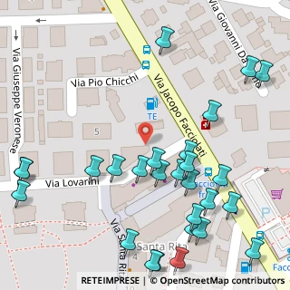 Mappa Via Emilio Lovarini, 35126 Padova PD, Italia (0.07407)