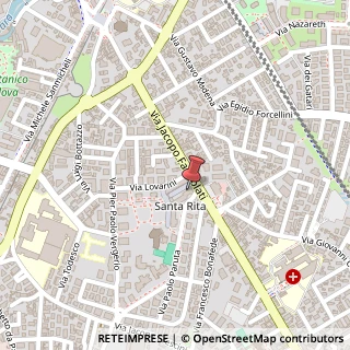Mappa Piazza Francesco Severi, 29, 35126 Padova, Padova (Veneto)