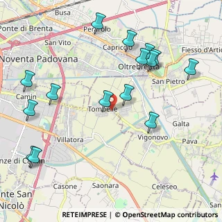 Mappa Via Vigonovese, 35020 Padova PD, Italia (2.406)