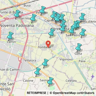 Mappa Via Vigonovese, 35020 Padova PD, Italia (2.6385)