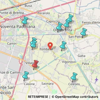 Mappa Via Vigonovese, 35020 Padova PD, Italia (2.33091)