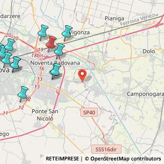 Mappa Via Vigonovese, 35020 Padova PD, Italia (6.25692)