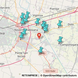 Mappa Via Vigonovese, 35020 Padova PD, Italia (3.72714)