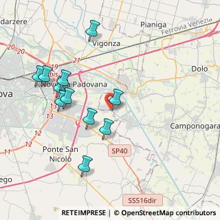 Mappa Via Vigonovese, 35020 Padova PD, Italia (4.00727)