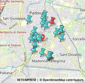 Mappa Via 58° Reggimento Fanteria, 35123 Padova PD, Italia (0.7175)