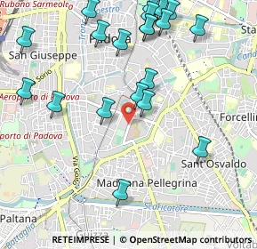 Mappa Via 58° Reggimento Fanteria, 35123 Padova PD, Italia (1.2065)