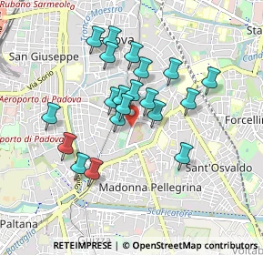 Mappa Via 58° Reggimento Fanteria, 35123 Padova PD, Italia (0.7535)