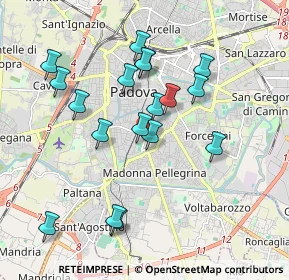 Mappa Via 58° Reggimento Fanteria, 35123 Padova PD, Italia (1.80222)