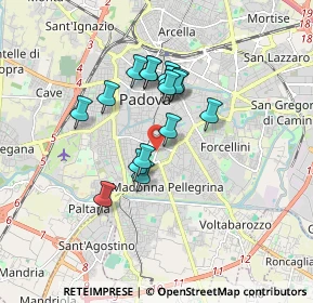 Mappa Via 58° Reggimento Fanteria, 35123 Padova PD, Italia (1.33375)