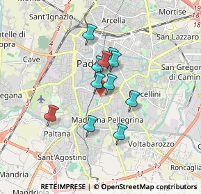 Mappa Via 58° Reggimento Fanteria, 35123 Padova PD, Italia (1.23545)