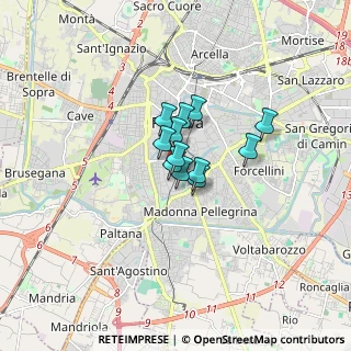 Mappa Corso Vittorio Emanuele II, 35121 Padova PD, Italia (0.84083)