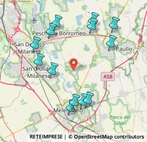 Mappa MEDIGLIA Via Turati, 20060 Mediglia MI, Italia (4.34077)