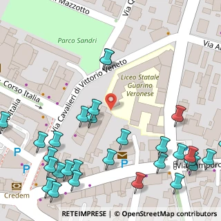 Mappa Via Cavalieri di Vittorio Veneto, 37047 San Bonifacio VR, Italia (0.08276)