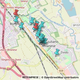 Mappa Via XI Febbraio, 20098 San Giuliano Milanese MI, Italia (0.604)