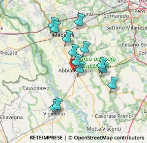 Mappa Via A. Morandi, 20081 Abbiategrasso MI, Italia (6.17462)