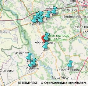 Mappa Via A. Morandi, 20081 Abbiategrasso MI, Italia (7.52188)