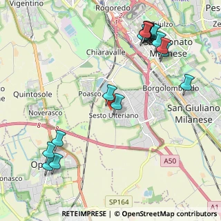Mappa Via Lombardi, 20098 San Giuliano Milanese MI, Italia (2.62471)
