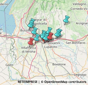 Mappa Strada delle Trincee, 37135 Verona VR, Italia (7.13067)